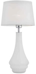 Lampa stołowa AMAZONKA 3029 designerska do sypialni biała