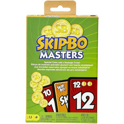 Mattel Games Skip-Bo Masters Card Game for Adults,