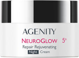 Agenity 5 NeuroGlow, naprawczy krem odmładzający na noc,