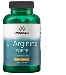 Swanson L-Arginina Forte, 90 kaps.