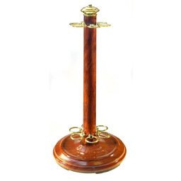 Tournament Champion Stojak metalowy 6 kijów brązowy