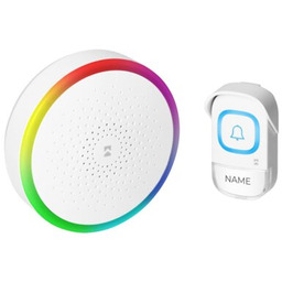 ORNO Dzwonek bezprzewodowy OR-DB-RA-172/W Biały