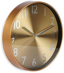 Zegar ścienny złoty 30 cm