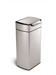 Simplehuman Kosz na śmieci 30L TOUCH-BAR - stal