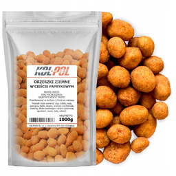 ORZECHY ZIEMNE PAPRYKOWE 1kg Orzeszki w panierce paprykowej