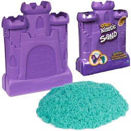 Piasek kinetyczny plastyczny Kinetic Sand Zestaw zamek