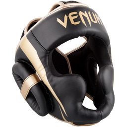 Venum Kask Ochronny Bokserski Elite Black/Gold