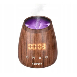 Aromatyzer ultradźwiękowy Raven ENA002 12W Zegar i budzik