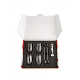 Alessi MIXOLOGY Zestaw Koktajlowy - Szklanki do Drinków,