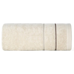 Ręcznik bawełniany 70x140 Suzi beżowy frotte 500 g/m2
