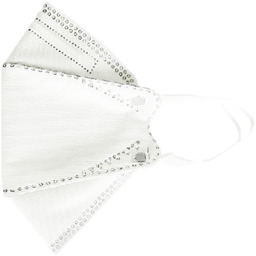 BOLISI Maska, Certyfikowana półmaska filtrująca FFP2 EN1492001 +