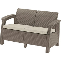 KETER Sofa ogrodowa Corfu Love Seat 2 osobowa
