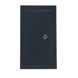 Drzwiczki kominowe wyczystka antracyt 13x26