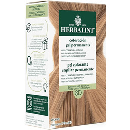 Herbatint 8D żel do farbowania włosów jasny blond