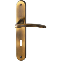 Istanbul - Komplet klamek mosiężnych, mosiądz brązowiony