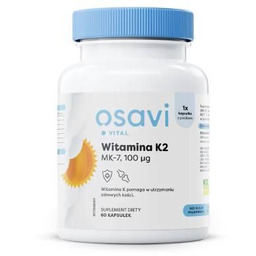 Osavi Witamina K2 MK-7 100 mcg, 60 kaps.