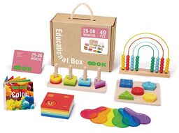 TookyToy Zestaw edukacyjny Montessori dla dzieci w wieku