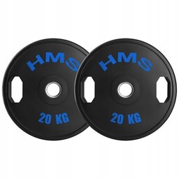 Talerze Obciążenie Olimpijskie Zestaw 2szt 2x20 kg Hms
