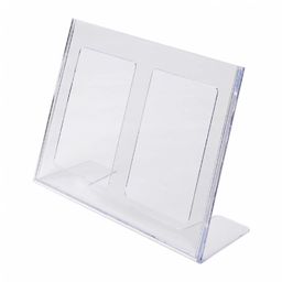 Stojak informacyjny typu L A4 poziomo plexi odlewany