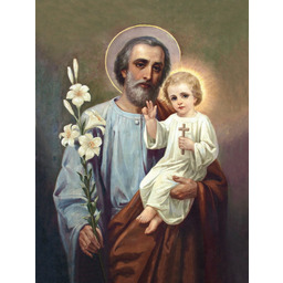 Plakat Religijny Święty Józef