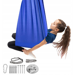 Huśtawka Dla Dzieci Hamak Chusta Sensoryczna Szarfa Akrobatyczna