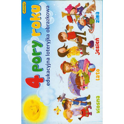 4 pory roku Edukacyjna loteryjka obrazkowa