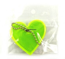 BRELOK ZAWIESZKA ODBLASKOWA ODBLASKI SERCE