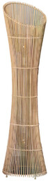Podłogowa lampa Boho ABR-LP1-BH-E27 Abruzzo do salonu bambus