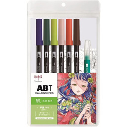 Tombow ABT Dual Brush Pen Set Manga Aquarelle