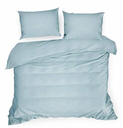 Komplet pościel poszewki bawełna 220x200 cm błękit NOVA3