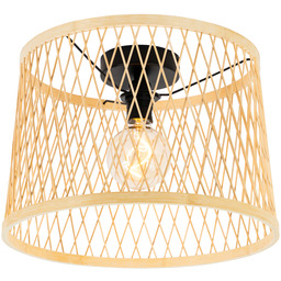 Lampa sufitowa zewnętrzna rattanowa 40 cm IP44 -