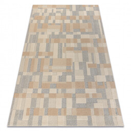 Dywan FLUX 461.117.SA130 wełniany OSTA - Geometryczny, strukturalny,
