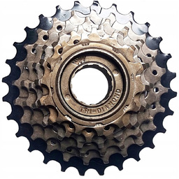 Wolnobieg Diamond 6 rzędów 14-28 zębatki wielotryb MTB