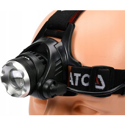 YATO LATARKA LAMPA CZOŁOWA MOCNE ŚWIATŁO 450lm XM-L