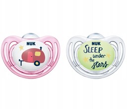 NUK Smoczek Freestyle Hello Adventure silikon18-36