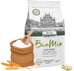 Mąka pszenna tortowa BIO Typ 1 Spigadoro włoska