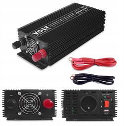 Przetwornica 12V 230V Czysty Sinus 230V 800/1600W