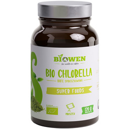 Biowen, chlorella bio w proszku, 120 g
