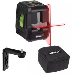 DEDRA MC0901 Laser krzyżowy poziomica laserowa czerwona niwelator