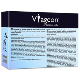 Viageon Suplement Diety Ułatwiający Erekcję 4Tabletki SHS
