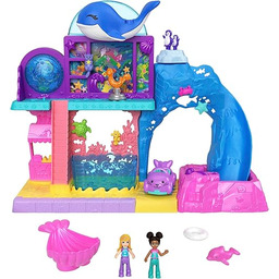Polly Pocket Pollyville Akwarium Pudełko z Shani,