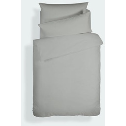 Bianca Komplet pościeli Plain Dyed Dark Grey 140x220+65x65