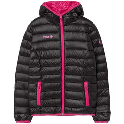 Izas Damska kurtka puchowa Musa, czarna/fuksja, M
