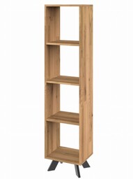 Regał dębowy LOFT TOLEDO BOX H4S1