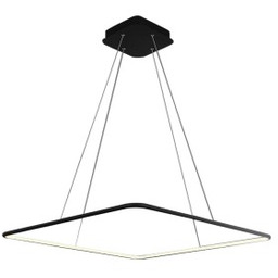 MILAGRO ML517 LAMPA WISZĄCA NIX BLACK 25W LED