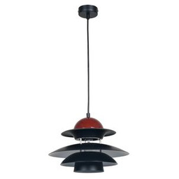 Lampa wisząca Scandi black E27 czarny