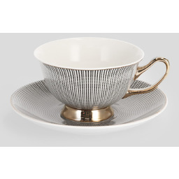 Filiżanka Ze Spodkiem Dottie w groszki