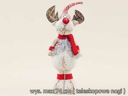 Figurka Renifer - 74 cm - 1 szt.