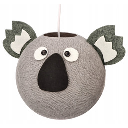Włoska lampa sufitowa Cotton Balls Do powieszenia Koala