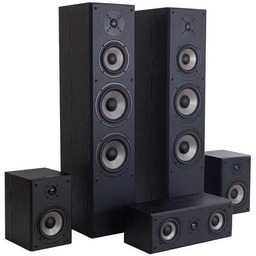 QUADRAL Zestaw 5.0 QUINTAS 6500 LE WALNUT